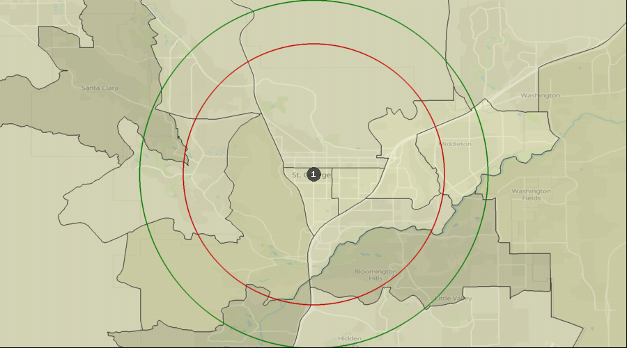 St. George, Utah - Percentage of the Population with a Bachelor